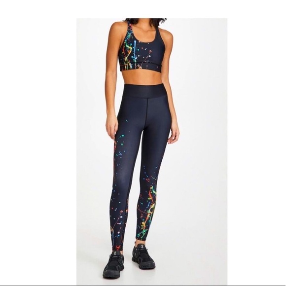 Terez Splatter Paint Reversible Sports Bra. - Picture 4 of 11